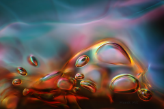 41. Pęcherzyki powietrza w alkoholu poliwinylowym / Air bubbles in polyvinyl alcohol