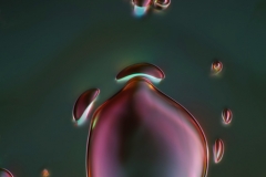 52. Pęcherzyki powietrza w alkoholu poliwinylowym / Air bubbles in polyvinyl alcohol